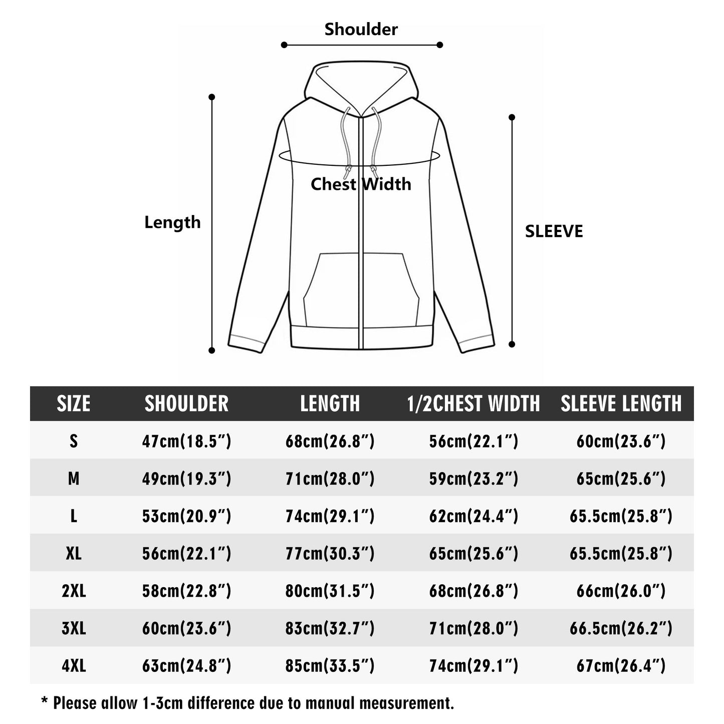 Mens Royal Warrior Lightweight Zip Hoodie