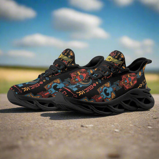Hyrographics men Running Sneakers by Highest Evolution