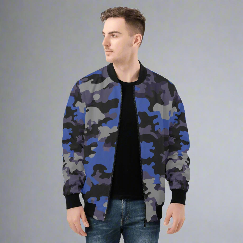 Blue Camo Drip Set