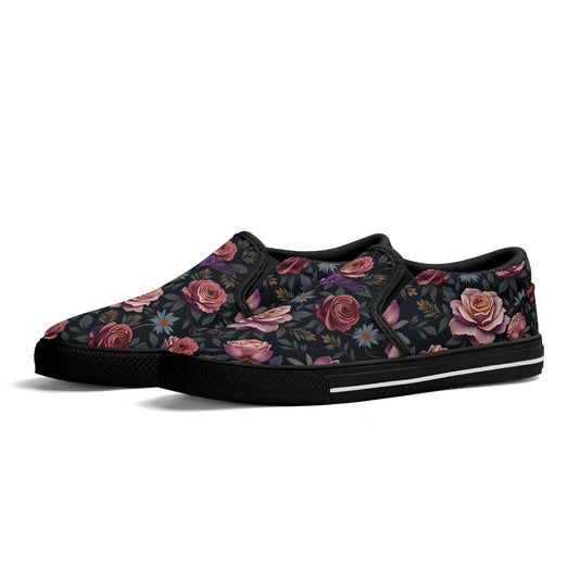 Womens Rose Garden Slip Ons by Highest Evolution