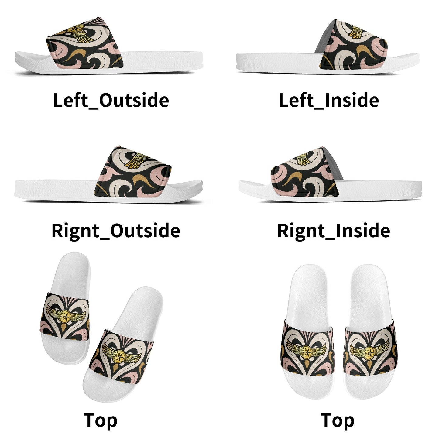 Womens Queen Aura Slides