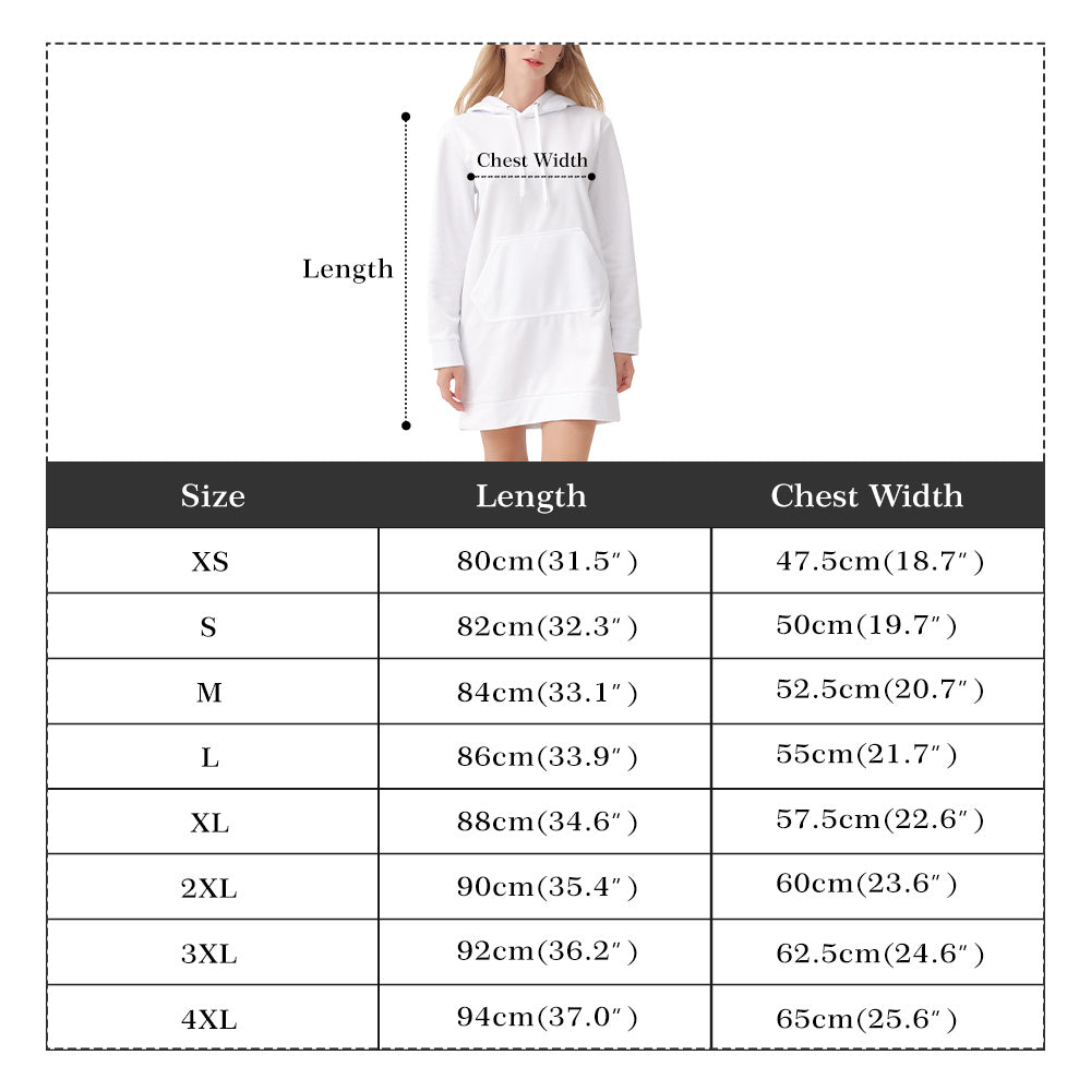 Womens Royal Floral Velvets Pullover Hoodie Dress